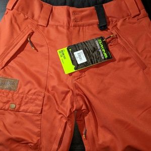 2016 NWT MENS DAKINE DILLON PANT M BRICK COLOR
